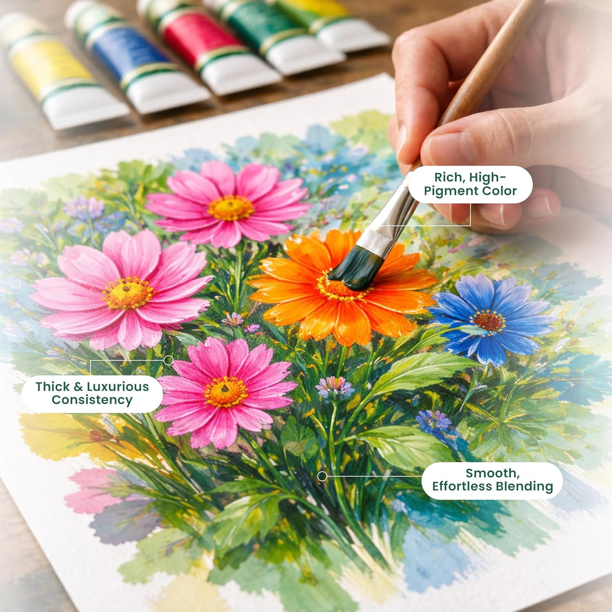 MyArtscape Gouache Paint Set – 12 Colors