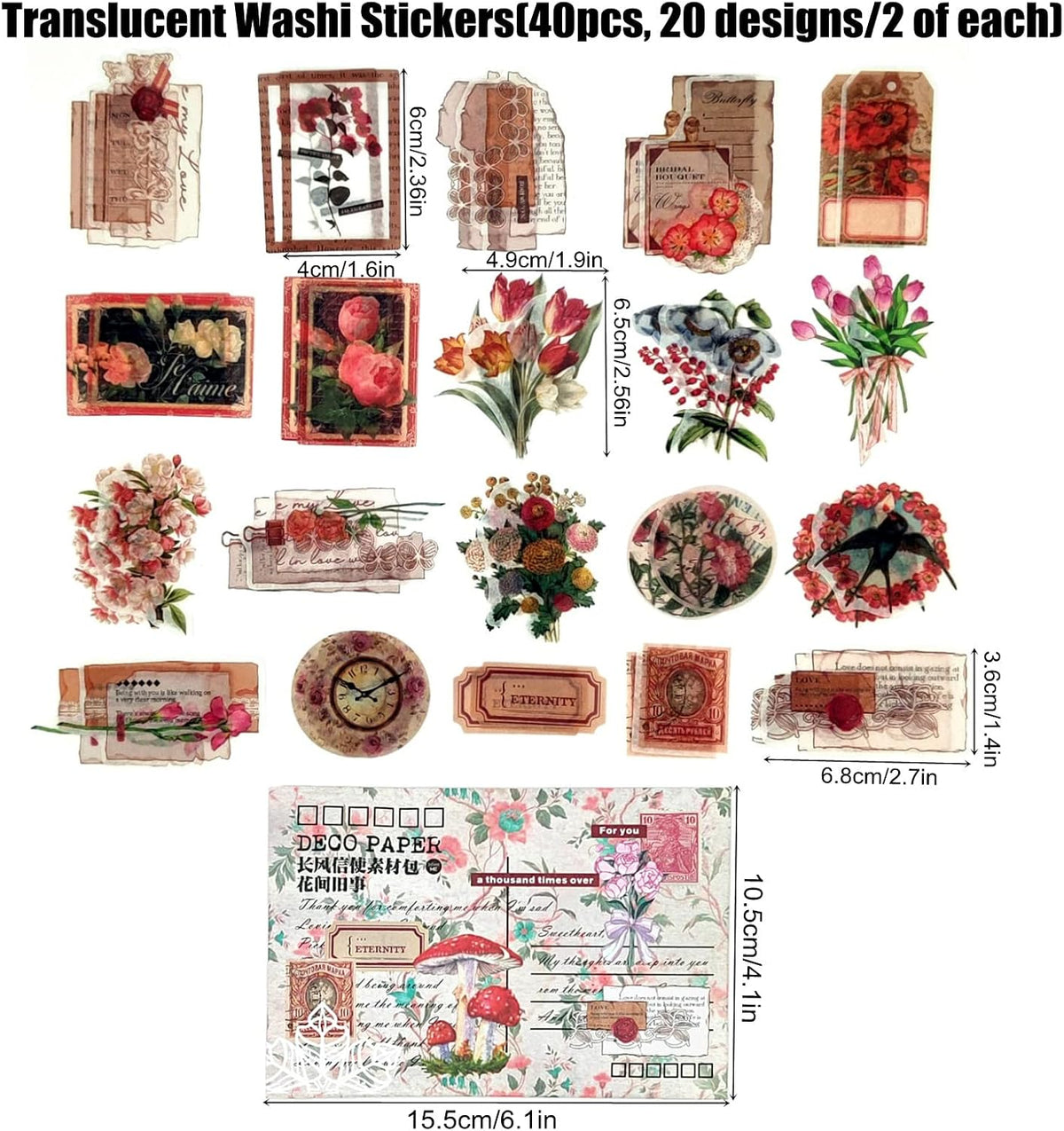 Esweny Vintage Ephemera Pack