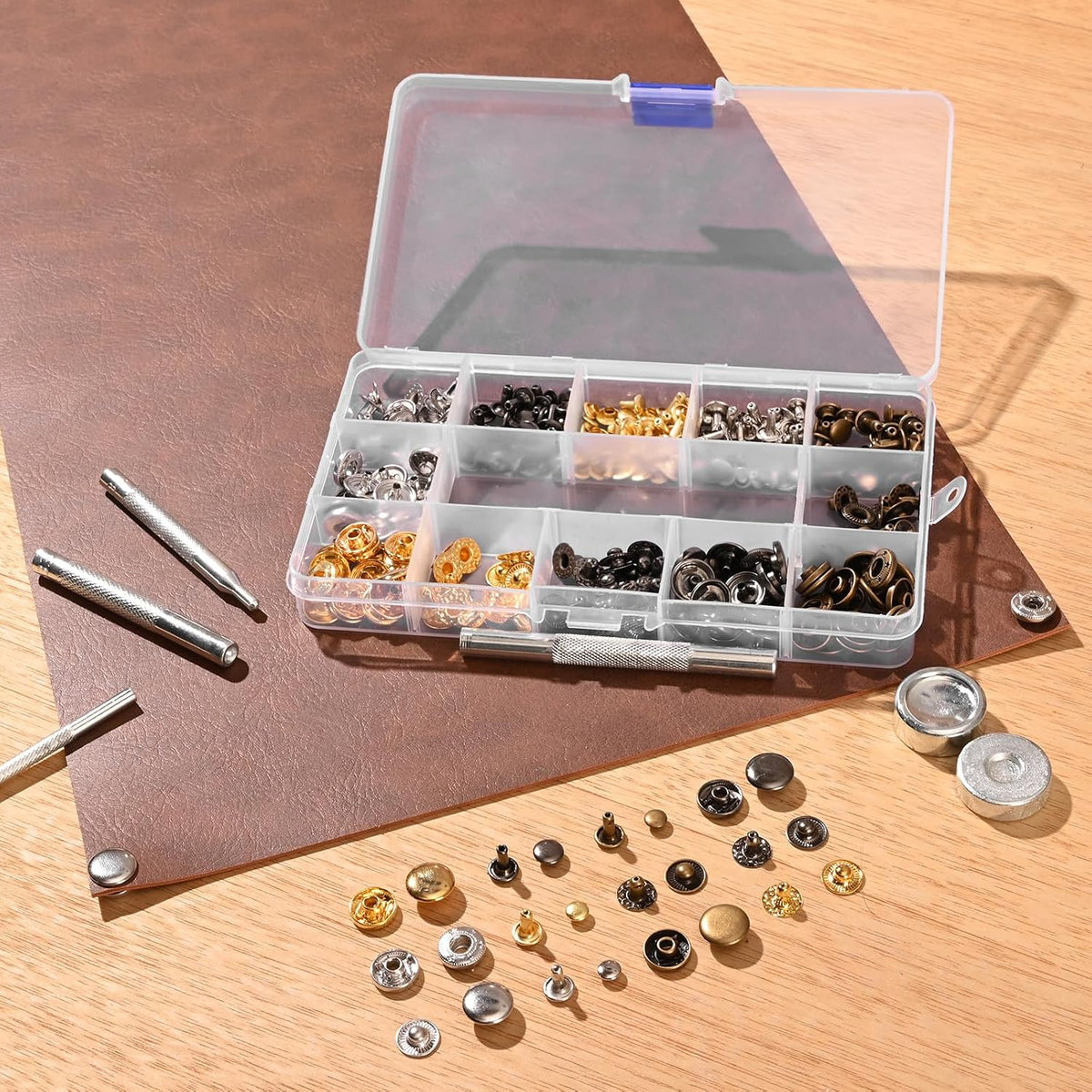 VEVOR Leather Working Tools Kit – 61 Pieces