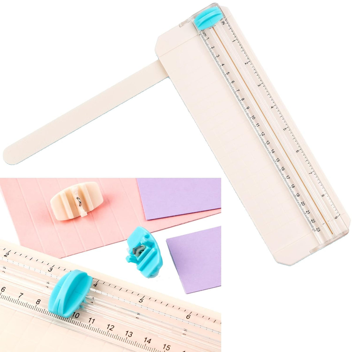 Mini Paper Trimmer with Extending Ruler