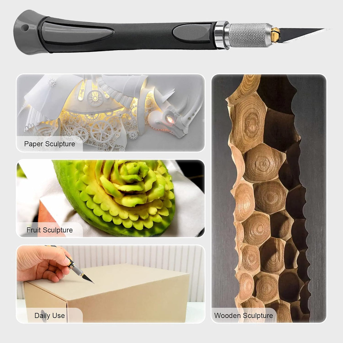 FOSHIO Precision Craft Knife Set – 2 Pack