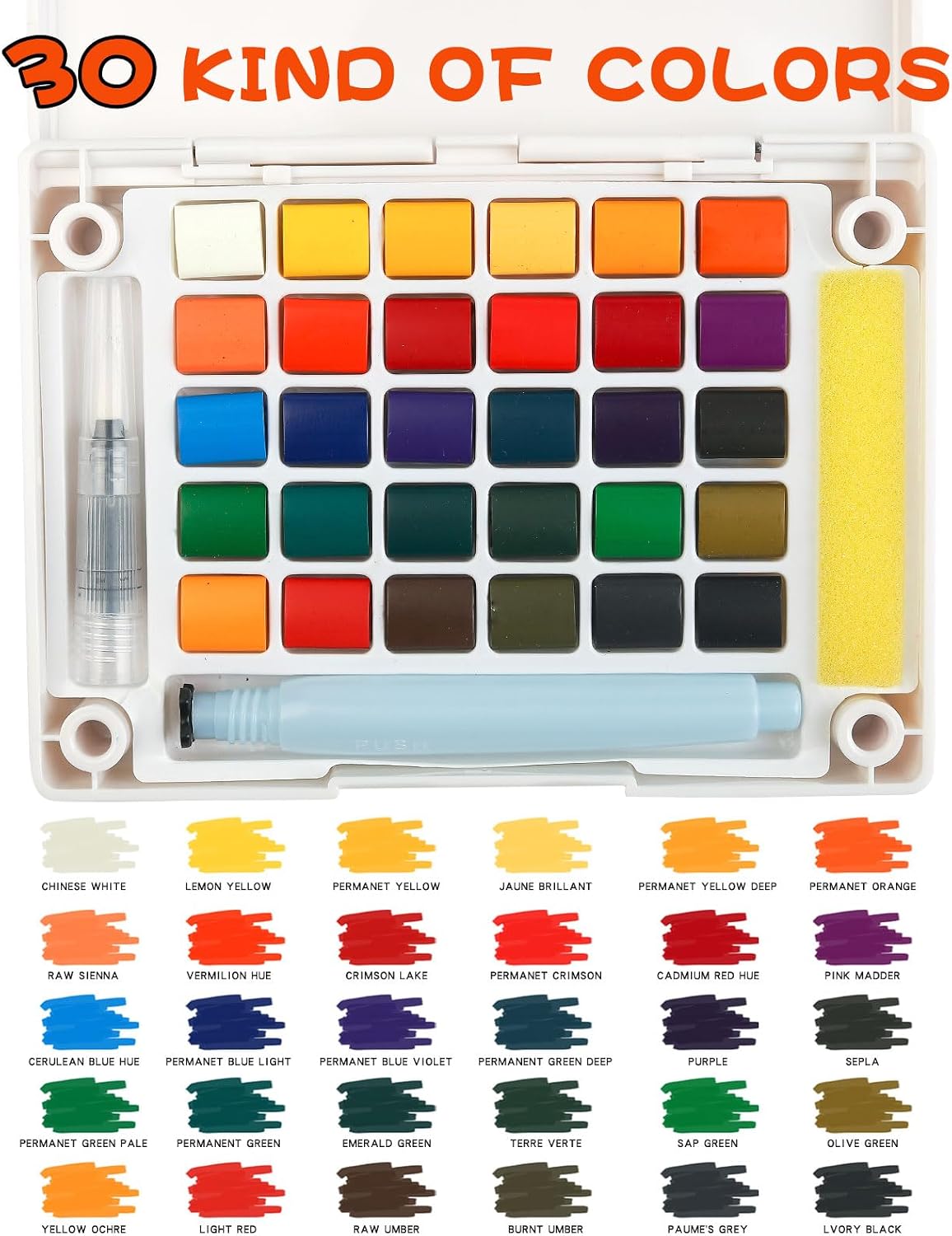 Portable Watercolor Paint Set – 30 ColorsMyArtscape Gouache Paint Set – 12 Colors